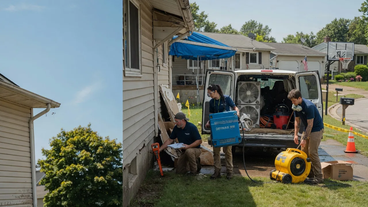 Ceiling Leak Cleanup in Niagara Falls, NY near me